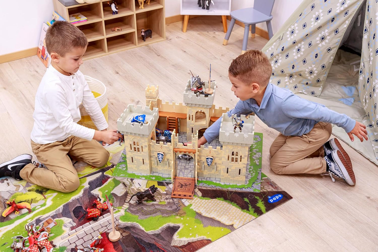 Papo - 36025 - Ledový golem - Středověký & Fantasy - Pro děti - Vhodné pro kluky i holky - Od 3 let Akční figurky Naty Shop
