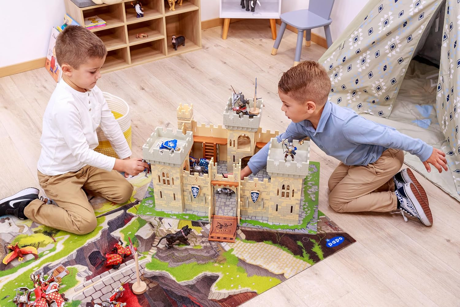 Papo - 36025 - Ledový golem - Středověký & Fantasy - Pro děti - Vhodné pro kluky i holky - Od 3 let Akční figurky Naty Shop