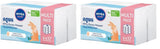 NIVEA Baby Aqua vlhčené ubrousky 4x57 kusů