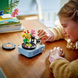 Přehrávač disků LEGO Creator 3v1 s květinami - konvertibilní hračka na rádio nebo mikrofon - hudební hračky pro děti - nápad na kreativní dárek pro dívky a chlapce od 8 let 31172 Stavebnice Besuche den LEGO-Store