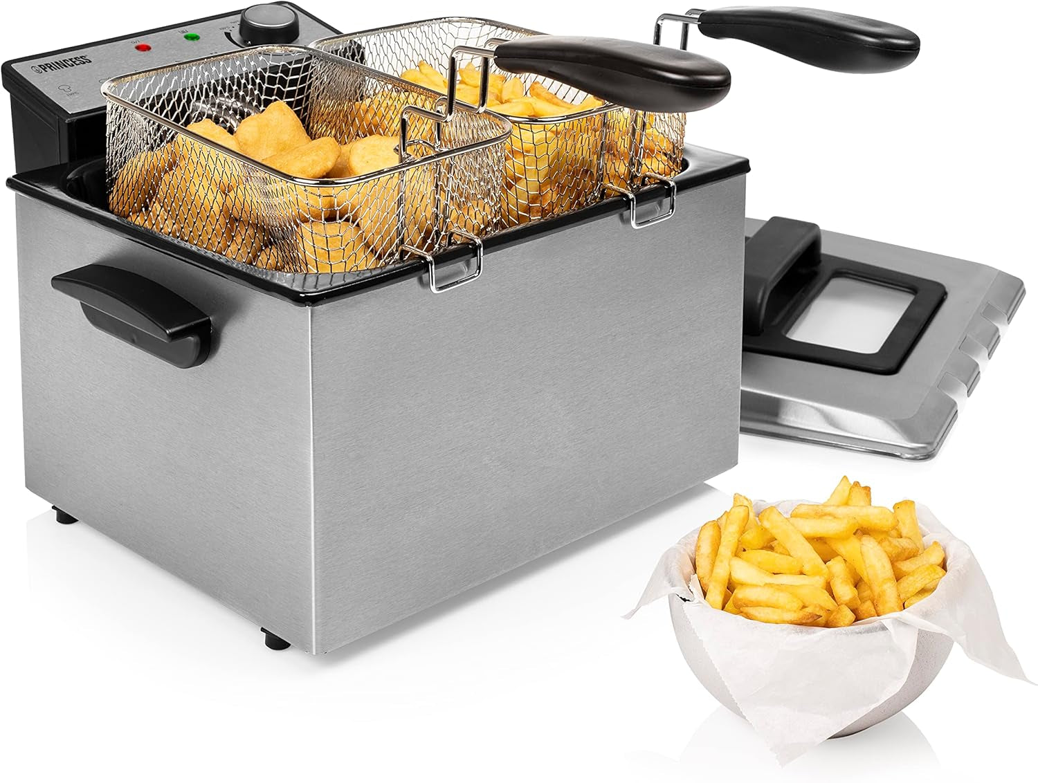 Fritéza Princess, různé velikosti Domácí spotřebiče Naty Shop 5 litrů