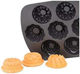 Pánev na 9 muffinů Gugelhupf Original Kaiser Inspiration, 38 X 27 cm, s nepřilnavým povrchem Naty Shop