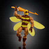 Akční figurka Masters of the Universe Origins Buzz-Off z kolekce kreslených filmů, asi 14 cm vysoká, z televize z 80. let, Včelí vůdce s křídly a brýlemi s oštěpem, Akční figurky JBM88 Naty Shop