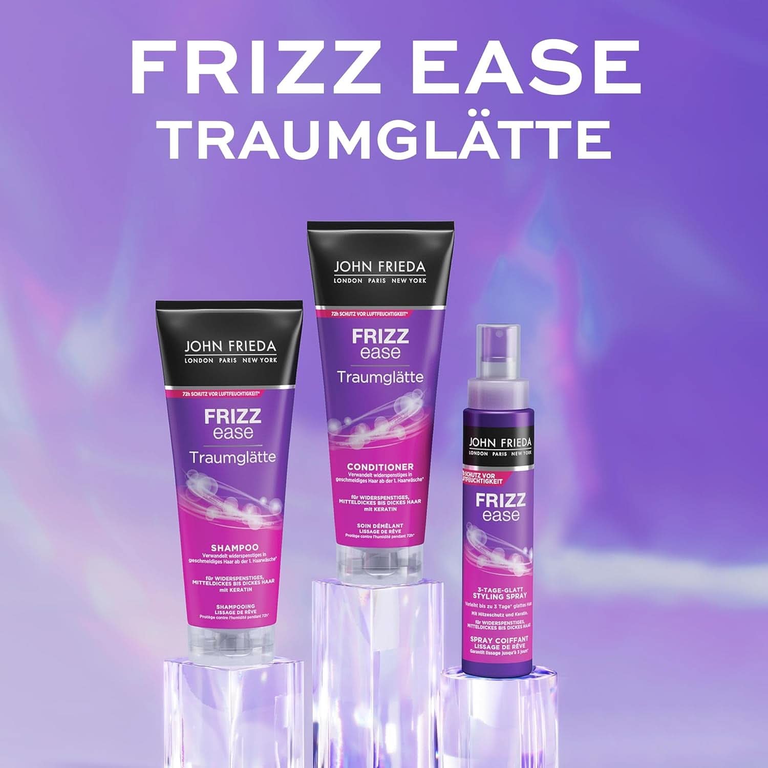 John Frieda - Frizz Ease Dream Smoothing Shampoo, 250 ml Sprcha a vana Naty Shop