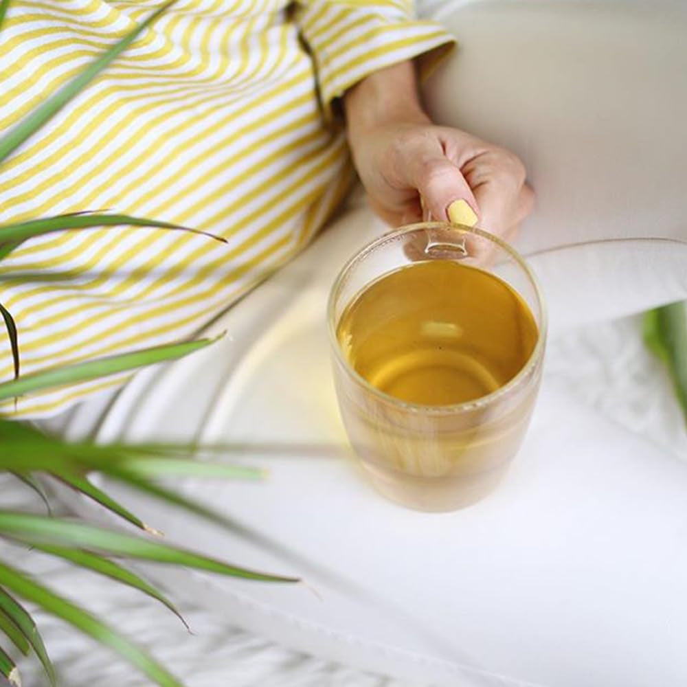 Kusmi Tea - Balení 2 ks - Jasmínový zelený čaj - Bio Jasmínová směs zeleného čaje - 100% Bio zelený čaj - Lze konzumovat teplý i studený - 2X20 čajových sáčků