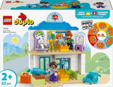 LEGO DUPLO Town První návštěva doktora, Stavebnice, Hrací sada na podporu jemné motoriky, Dárek pro batolata od 2 let, Vzdělávací hračka, Nemocniční hra na hrdiny 10449 Stavebnic Besuche den LEGO-Store