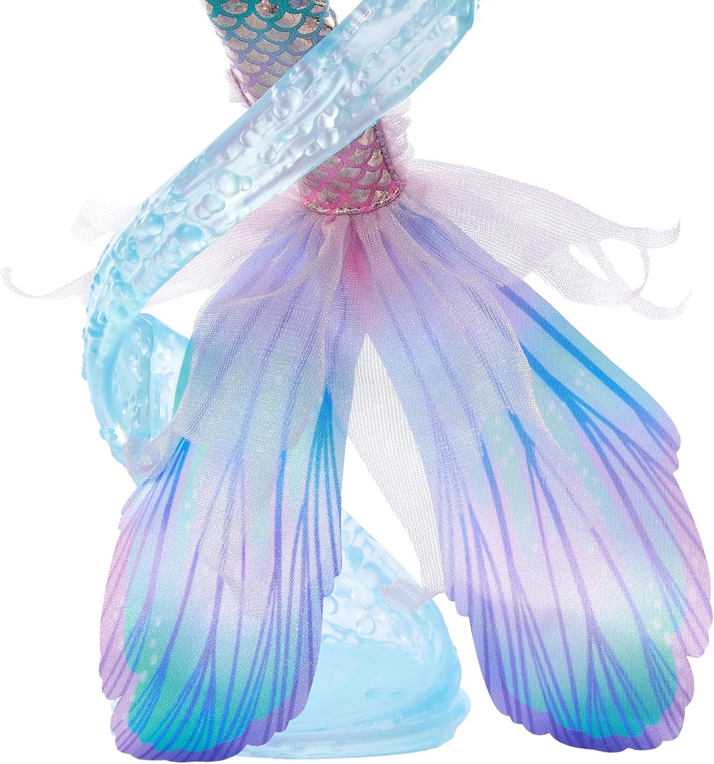 Mattel Disney Ariel Malá mořská víla – luxusní panenka mořská víla s korálky do vlasů a stojanem na panenky pro nápadité hraní a vystavování, pro děti od 3 let, HNF42