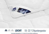 Letní přikrývka Irisette Edition - Made in Germany - Lehká letní přikrývka s měkkým potahem z mikrovlákna, 155 X 220 cm, Ã-ko-Tex certifikované Přikrývky a přikrývky Naty Shop