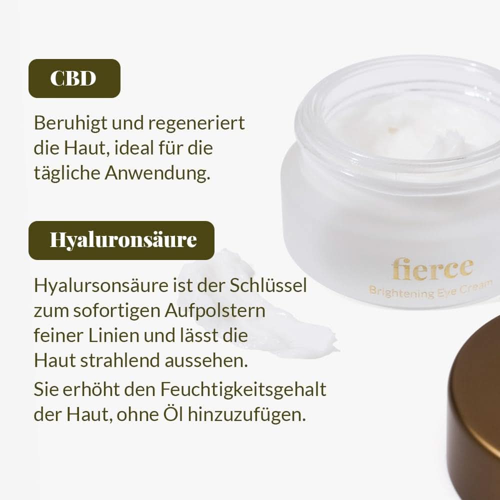 Nordic Cosmetics, Veganský oční krém proti vráskám a tmavým kruhům s kyselinou hyaluronovou, 10ml Kosmetika a Beauty Naty Shop