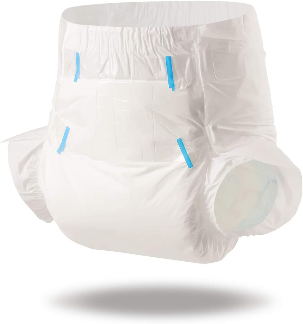 Plenky pro dospělé CutiePlusU, suchý povrch, maximální savost přes noc, jednorázová inkontinenční plenka - modrá, růžová, bílá, 3 balení (střední 71-96 cm)