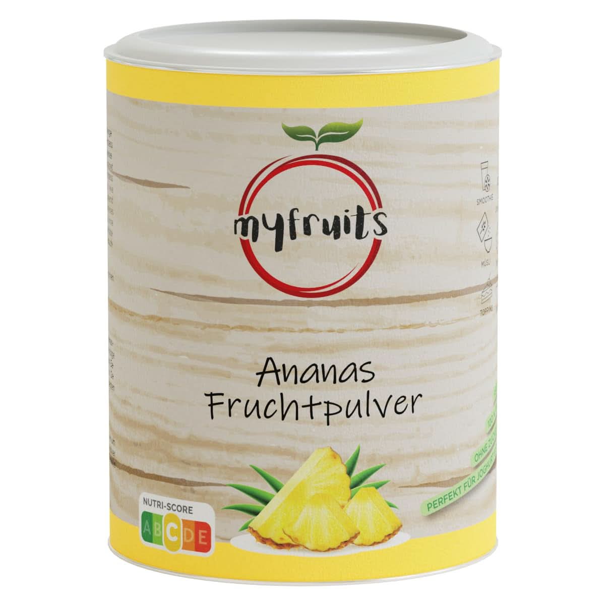 Myfruits ananasový ovocný prášek 500 gramů Arome Naty Shop