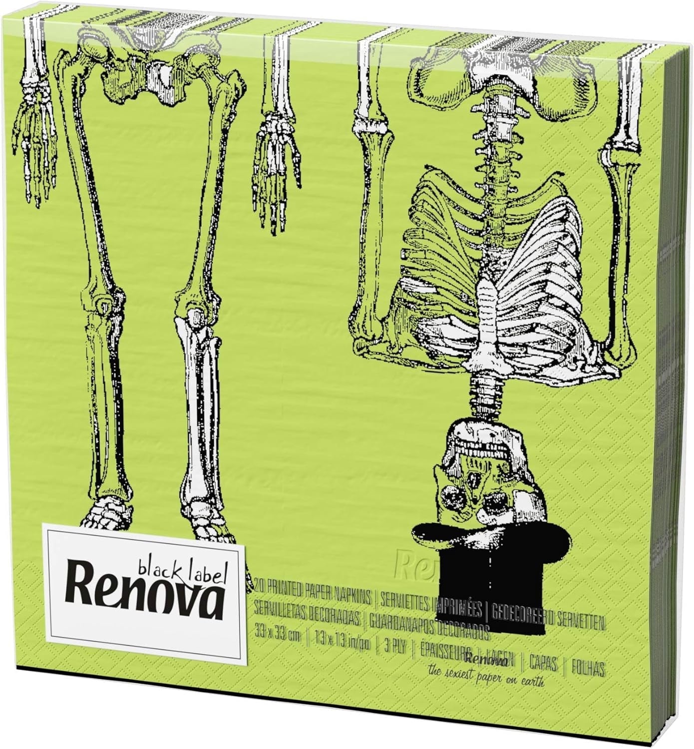 Renovujte halloweenské ubrousky – 20 papírových ubrousků