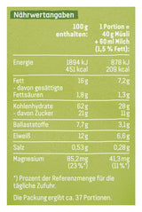 Oetker Vitalis klasické křupavé müsli: velké balení křupavého snídaňového müsli s rozinkami, 1 balení, 1,5 kg