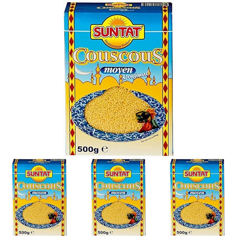 Kuskus Moyen Original, 0,5 kg (balení 4 ks)