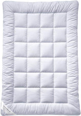 Billerbeck S20 Superlight Quilt - Letní přikrývka - 135 X 200 cm - Lehká letní přikrývka - AIRFILL® - Duté vlákno, 100% Polyester, Bílé přikrývky a přikrývky Naty Shop 155X220 Cm Teplé (W)