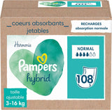 Pampers (stará verze), Balení po 108 kusech absorbentů, Standard - 1 kus