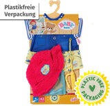 Kostým Baby Born Teddy Angler s rybářským prutem pro panenky 43 cm a medvídka, 835982 Zapf Creation