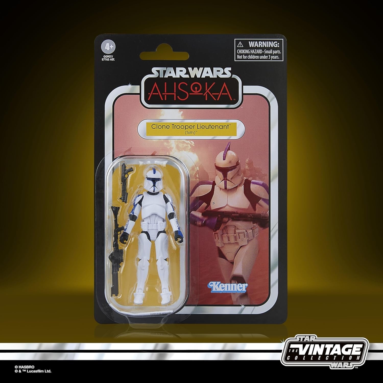 Star Wars the Vintage Collection Poručík klonového vojáka (Teth), Akční figurka Star Wars: Ahsoka, 9,5 cm Akční figurky Naty Shop