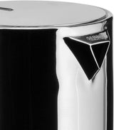 Alessi 9090/6 Espresso se 6 šálky na indukci, nerezová ocel, stříbrná, 15,5 x 13,5 x 27 cm