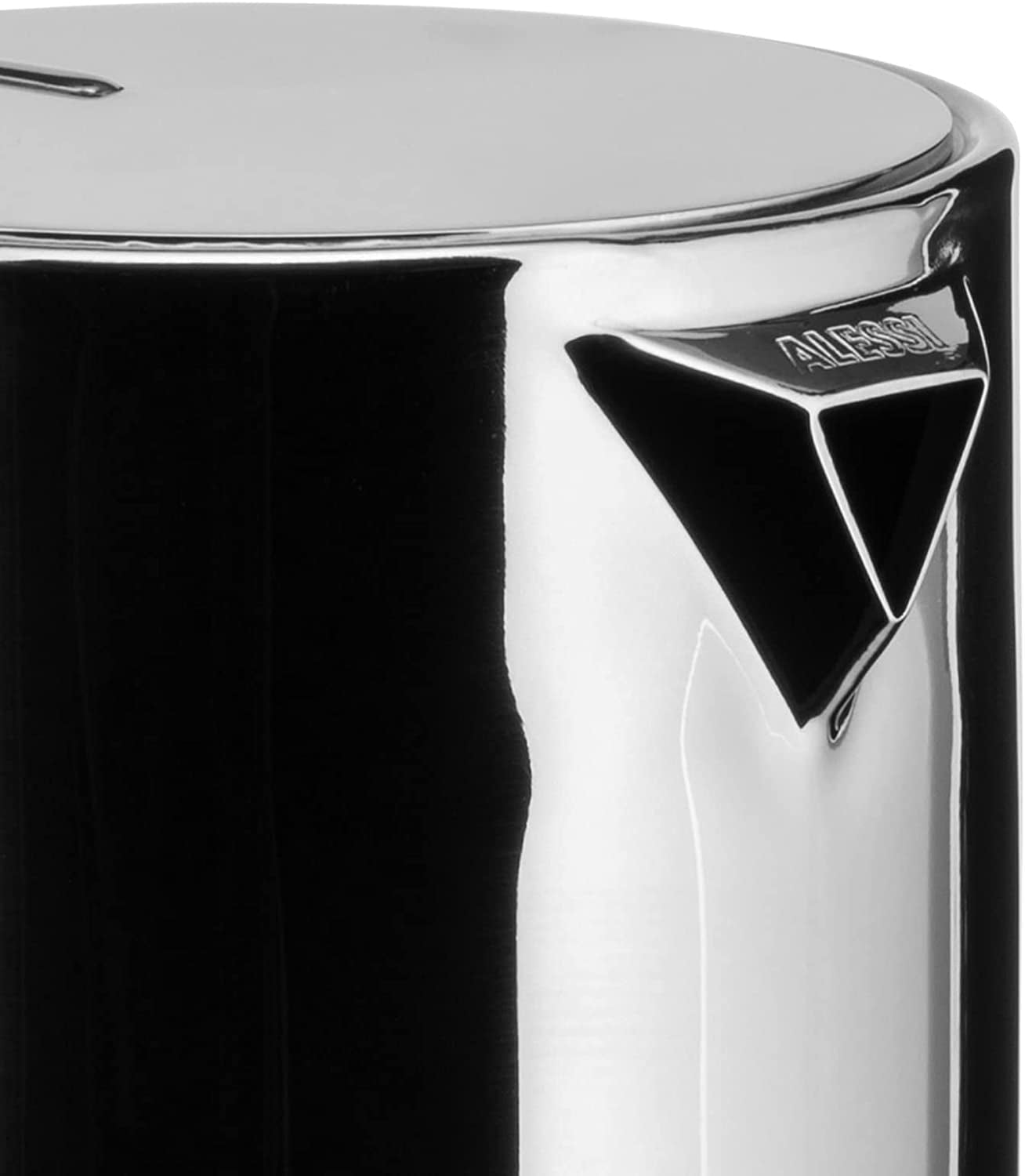 Alessi 9090/6 Espresso se 6 šálky na indukci, nerezová ocel, stříbrná, 15,5 x 13,5 x 27 cm