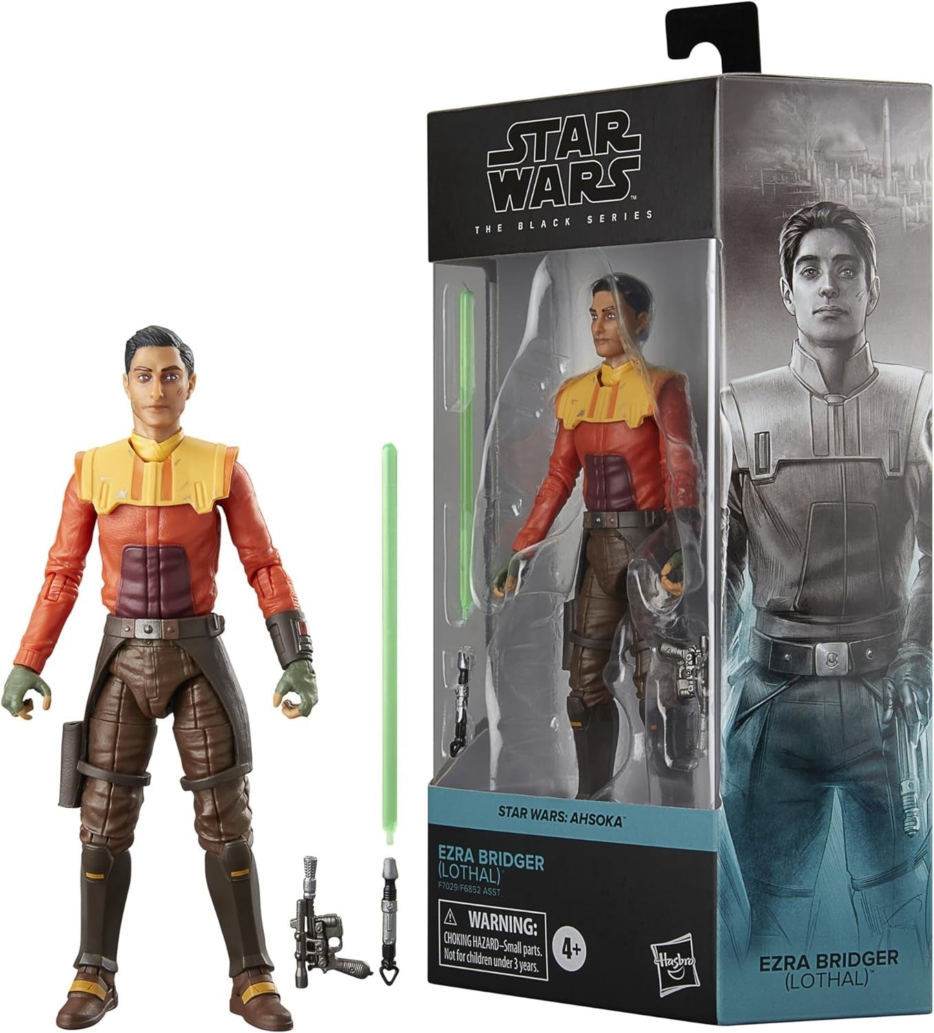 Star Wars Černá série Ezra Bridger (Lothal), Ahsoka Akční figurka (15 cm) Akční figurky Naty Shop Výchozí název