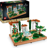 LEGO Icons Fountain Garden - Miniaturní stavebnice pro dospělé s listy, cypřiši, stromy, popínavými rostlinami, květinami - Kreativní nápad na narozeninový dárek, dárek pro kolaudaci pro ženy, muže - 10359 Stavebnice Besuche den LEGO-Store Výchozí název