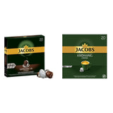 Kaffeekapseln Espresso Intenso, Intensität 10 von 12, 10 x 20 Getränke & Kaffeekapseln Krönung Crema, 200 Kapseln kompatibilní s Nespresso, 10er Pack, 10 x 20 Getränke, 1040 g