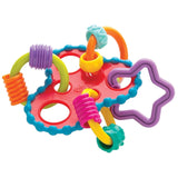 Playgro Rattle Super Shaker - chrastící míček pro miminka - chrastící míček - chrastící míček pro děti - chrastící míček - motorika - dětská hračka - motorika pro miminka - barevné Baby Toys Naty Shop Roundabout Rattle