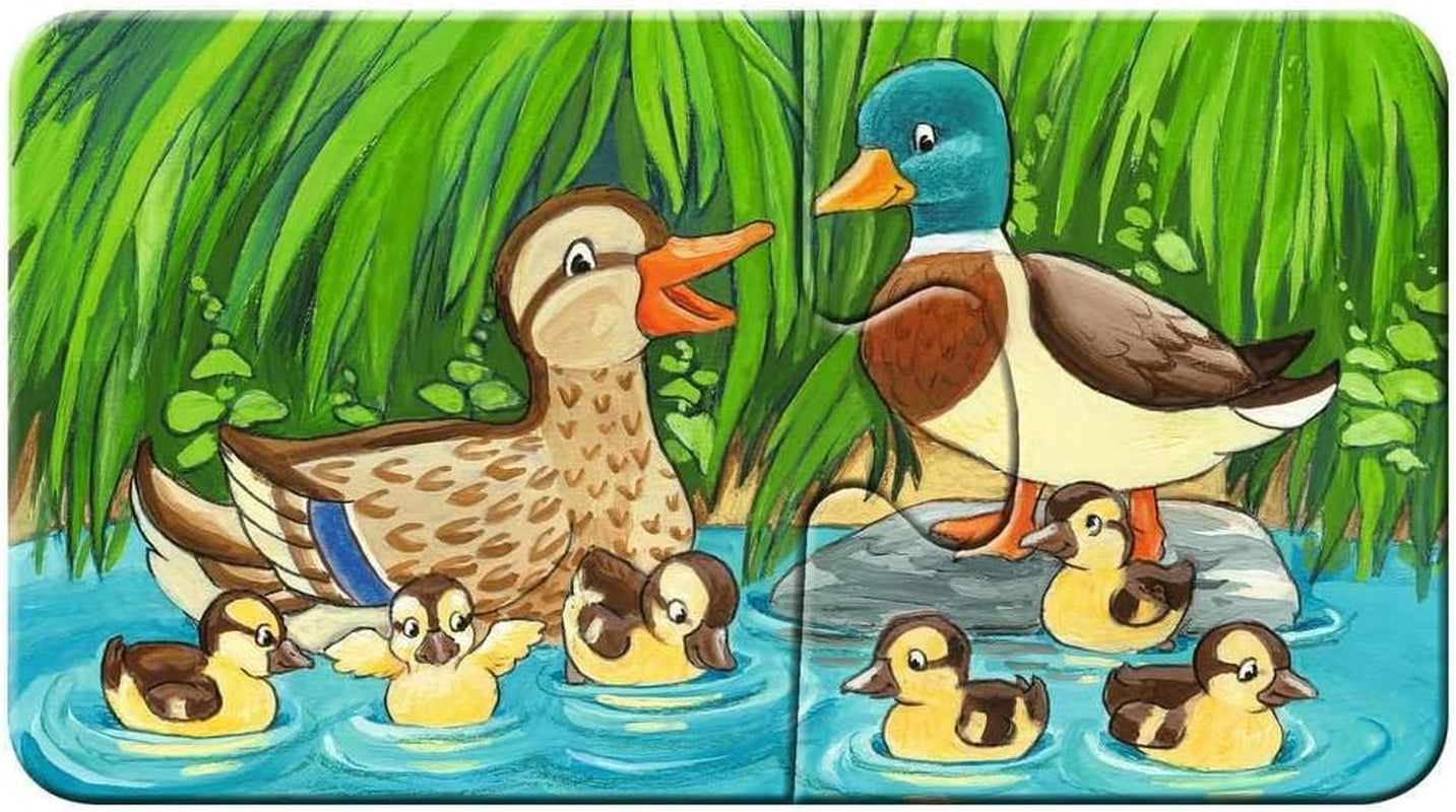 Puzzle Ravensburger pro děti - 05072 Farm Animal Families - Moje první puzzle 9X2 - Puzzle pro 2 roky Puzzle Naty Shop