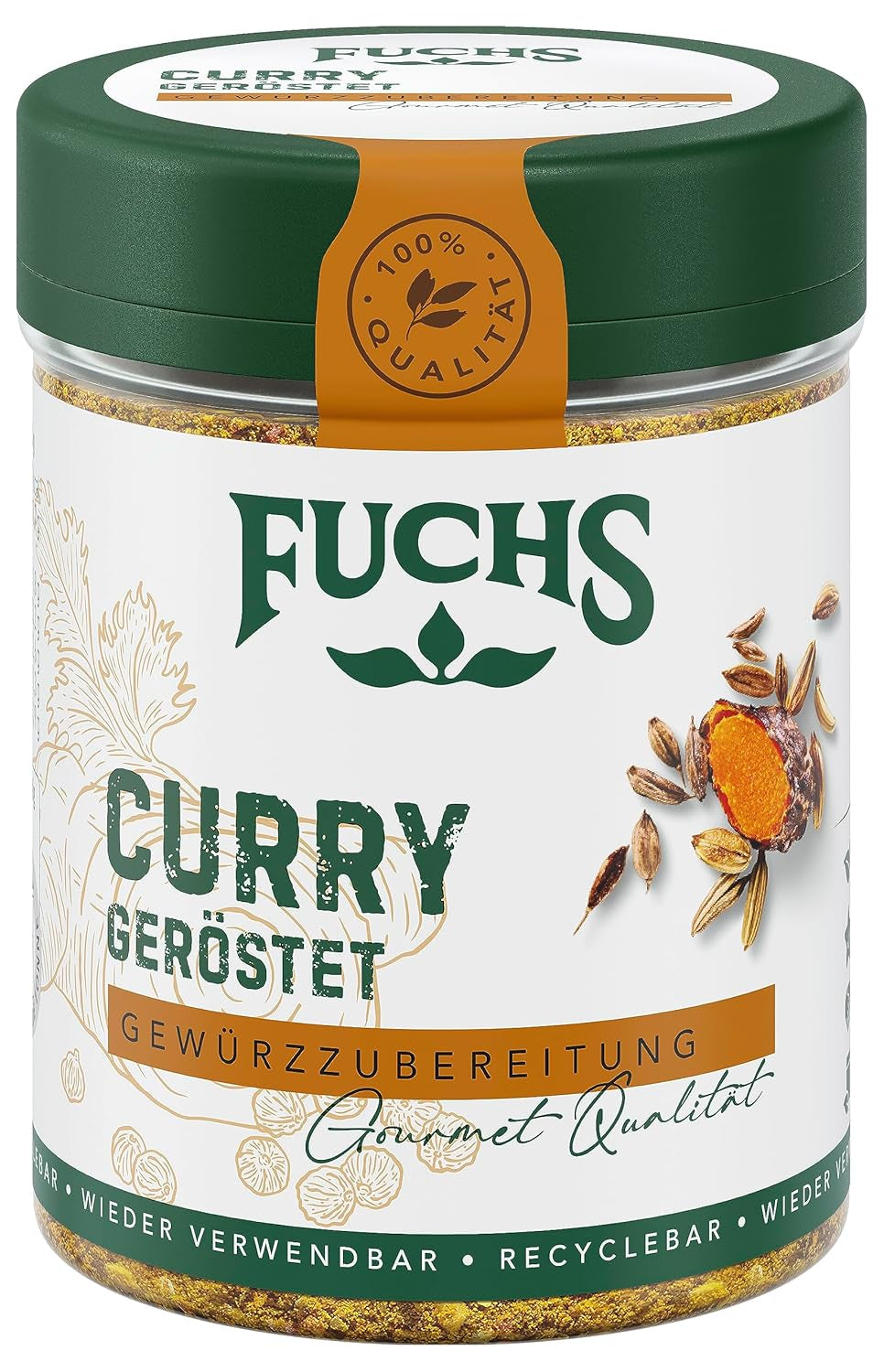 Fuchs Gewürze Curry, pražené, 55 g