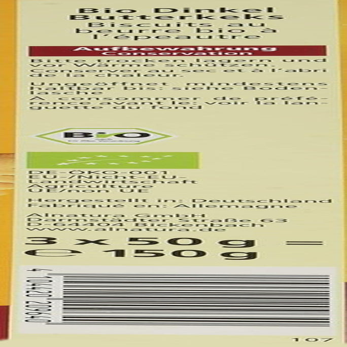 Sušenky s BIO špaldovým máslem, 150g