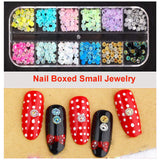 8 Boxen Nail Art Strass Kit - Nail Art Gemischt Strass Set, Nagel Kunst Strasssteine ​​​​Gems Perlen Edelsteine ​​Bunt Pferdeaugen Strass Für Nageldesign Zubehör Mit 1 Pinzetten Und 1 Strass Picker Für DIY