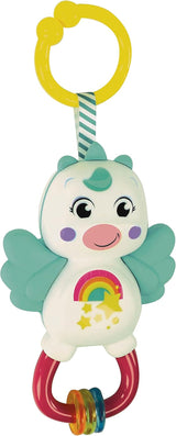 Clementoni 17778 - Little Unicorn Rattle - Sonaglio Neonato Con Massaggiagengive, Giocattolo Bambini 3 Mesi, Rafforza Le Capacità Motorie E Sensoriali - Made in Italy Jucarii Bebe Naty Shop Výchozí název