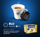 Caffè Borbone Blue Kaffeemischung - 90 Kapseln - Kompatibilní s Kaffeemaschinen der Marke Nescafè®* Dolce Gusto®*