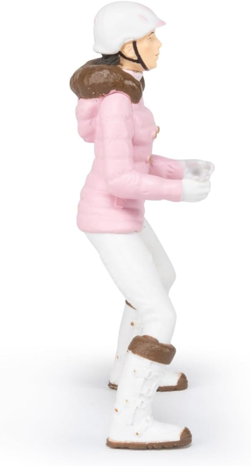 PAPO - Figurka koně - Rider Fashion Winter, vášeň pro ježdění, hračka pro děti od 3 let. Akční figurky Naty Shop