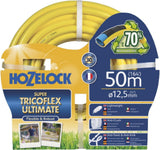 Hadice HOZELOCK - Ultramax 12,5 mm x 30 m, až 70 % recyklovaného PVC, robustní, odolná proti povětrnostním vlivům, odolná proti kroucení, ohybu a rozdrcení, šedá