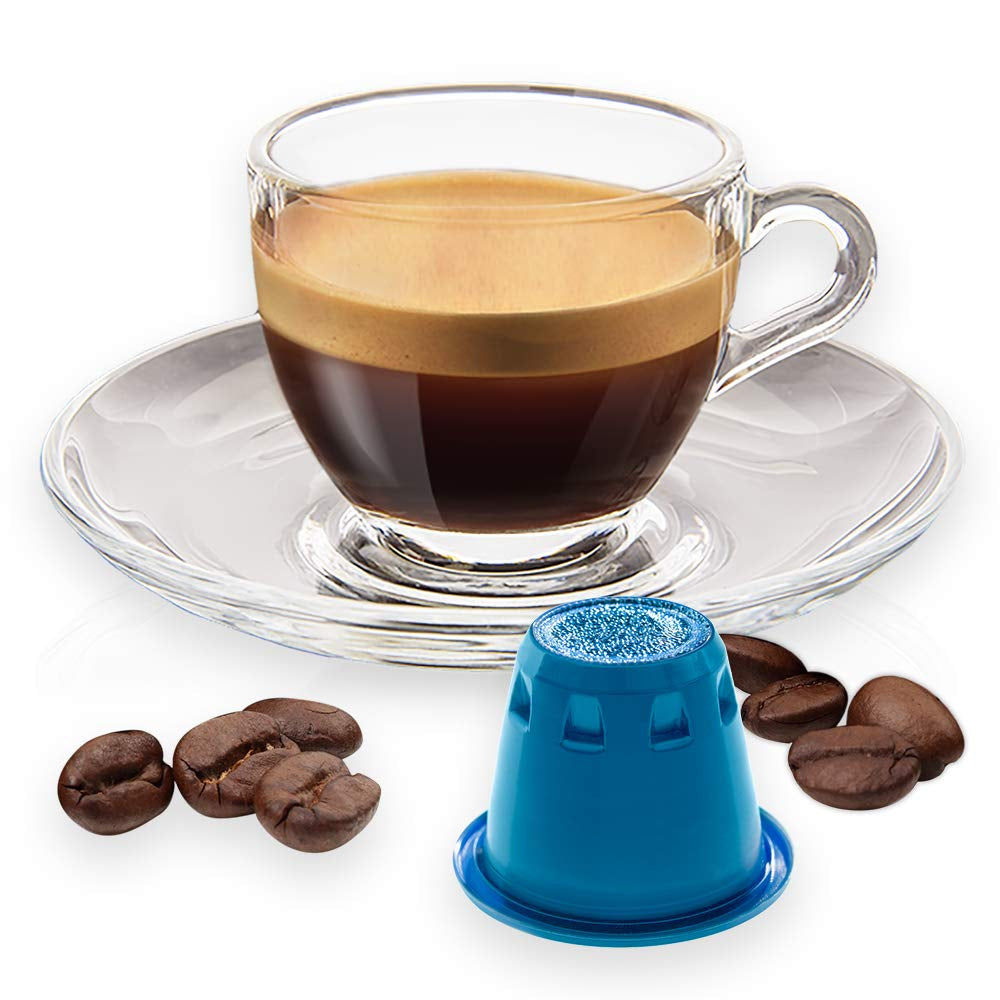 Kávové kapsle Decaffeinato Kompatibilní s Nespresso 5,6 g x 100 kapslí