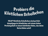 Felix Delicious Mokré krájené krmivo pro kočky v želé, různé příchutě z vody, balení 6 ks (6 x 10 sáčků po 80g)