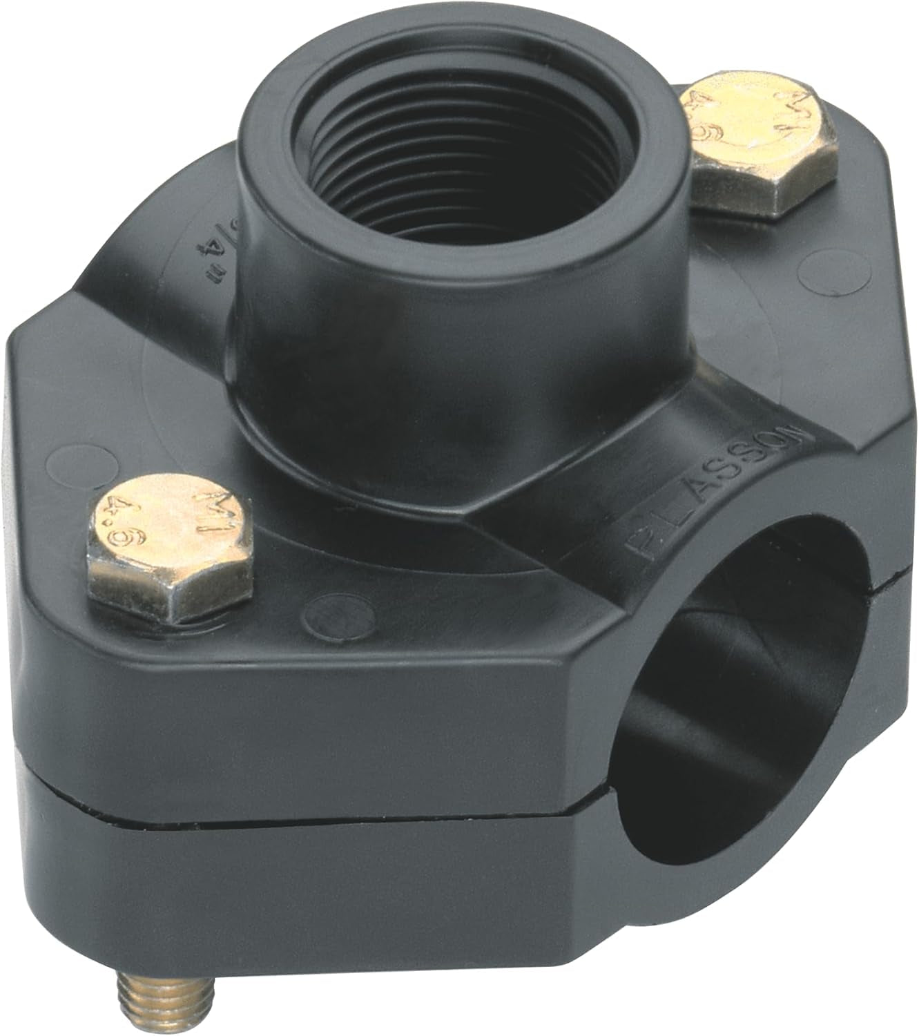 Sedlo pro připojení zavlažovacího systému Gardena, vnitřní závit 25 mm x 3/4 palce: Pro připojení zavlažování v potrubí, kompatibilní se zavlažovacími konektory 2739 a 2740 (02728-20)