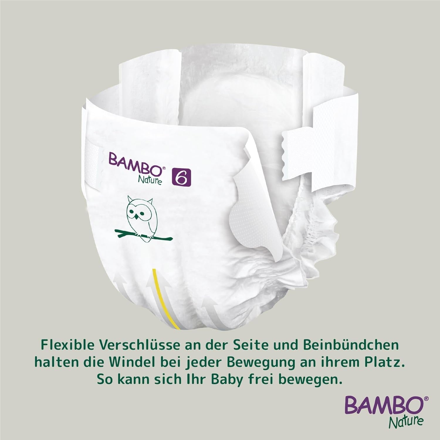 Bambo Nature Premium Eco plenky, velikost 6, 1,63 kg