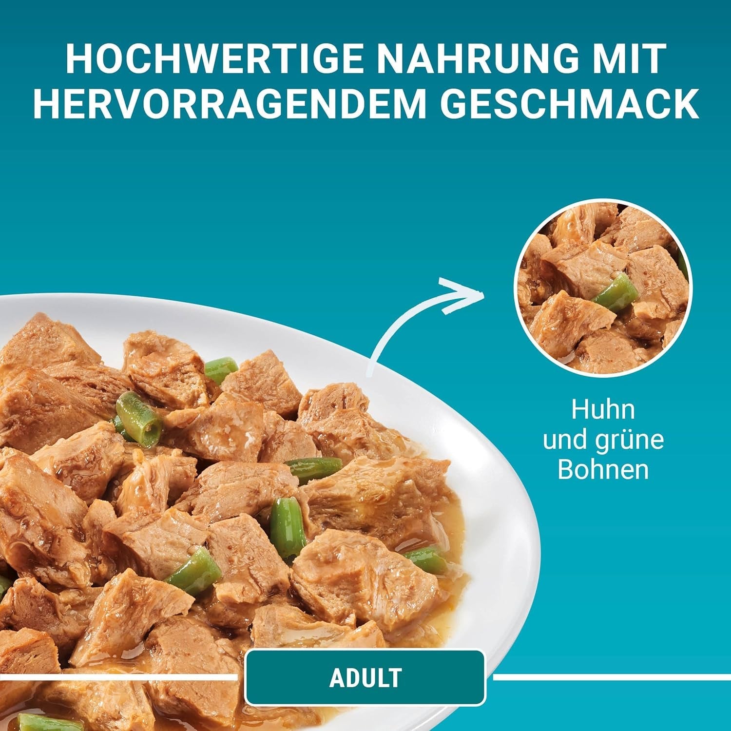 PURINA ONE Mokré krmivo pro dospělé kočky, jemné kousky v kuřecí omáčce, balení 26 ks (26 x 85 g)