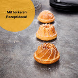 Birkmann, Contoura, Gugelhupfblech Violet, Backform Aus Aluguss, Mit Antihaftbeschichtung Und Rezept, 887077 Formy a plechy na pečení Naty Shop