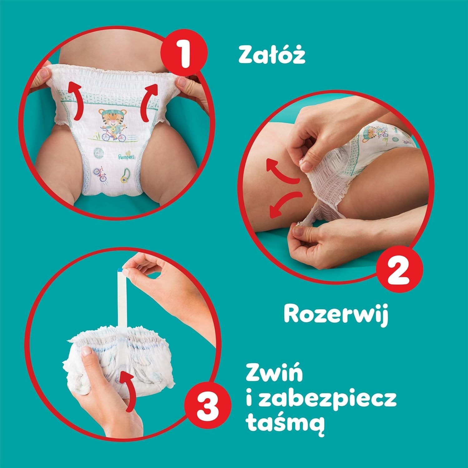 Pampers (Stará verze), Kalhoty Boys/Girls 4 176 ks.
