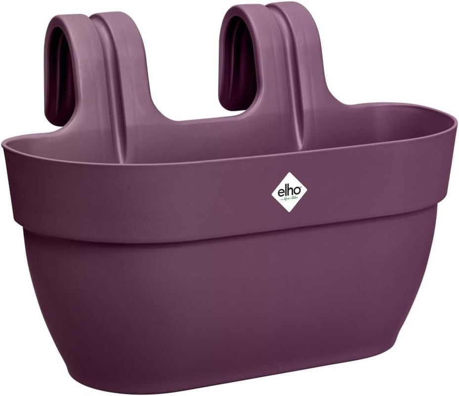 elho Vibia Campana Easy Hanger M 36 - Květináč na balkon i ven - Ø 36,0 x V 26,5 cm - Černá/Antracit