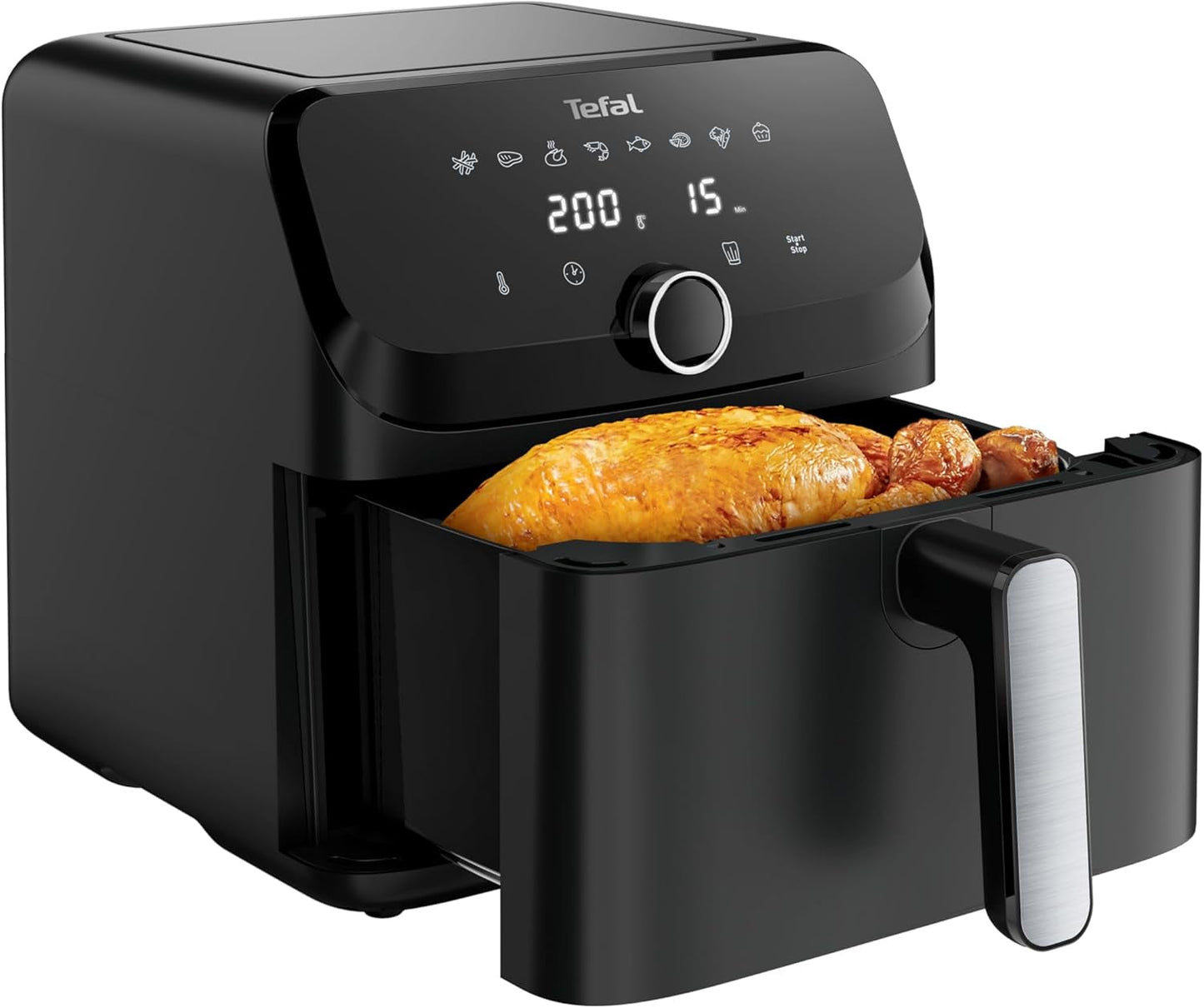 Horkovzdušná fritéza Tefal Easy Fry Mega, objem 7,5 litru, až 8 osob, EY8558E0 Spotřebiče Naty Shop Výchozí název
