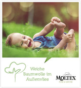Organické plenky Pure & Nature Velikost 6 XL (17-28 kg) Měsíční box 84 Organické plenky