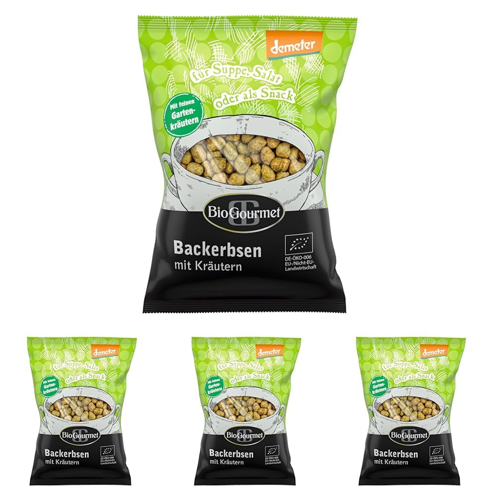 BioGourmet krutony s bylinkami, do polévky, salátu nebo jako svačina, bio, Demeter, 100g