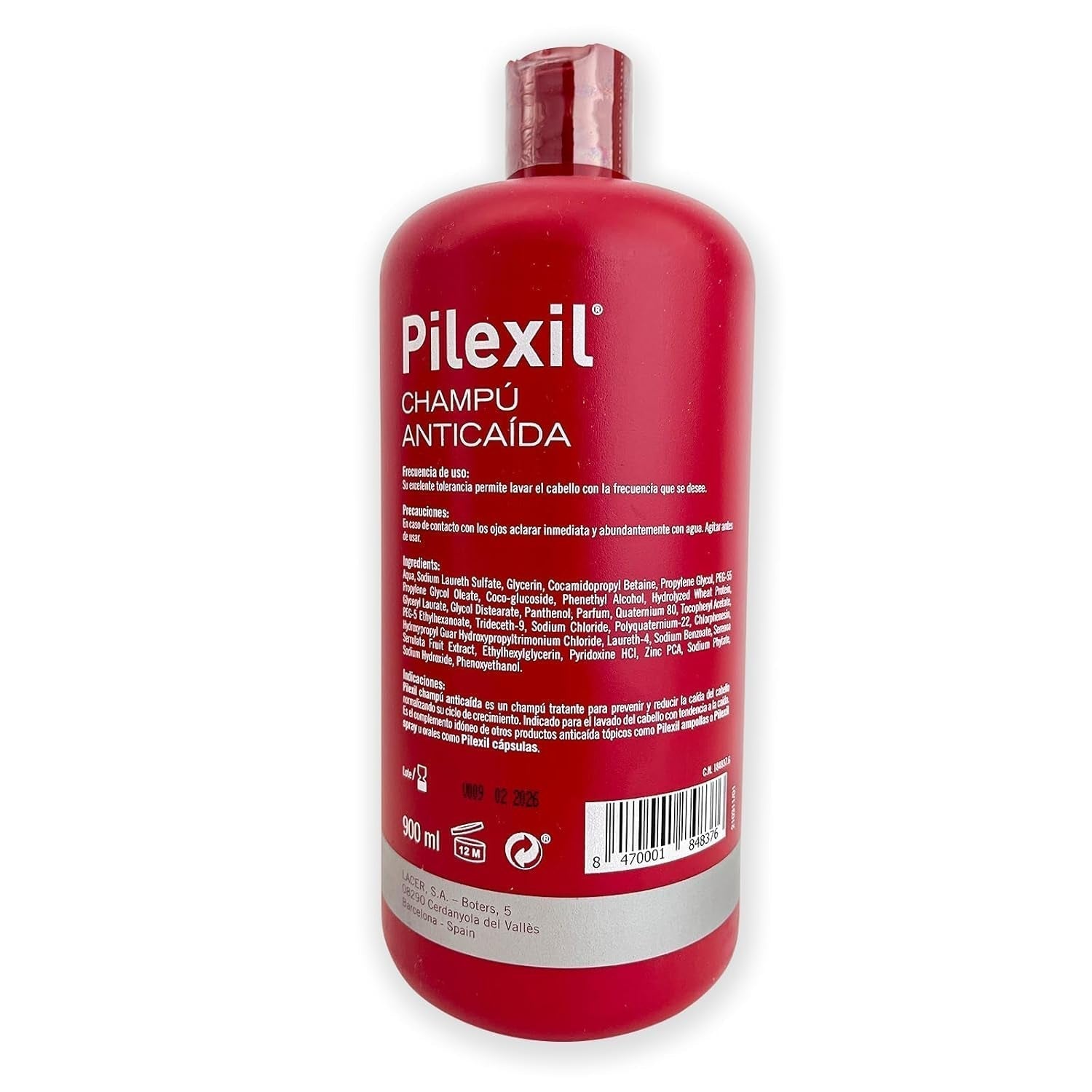 Lacer šampon proti vypadávání vlasů 900 ml Lacer vlasová péče