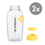 Medela kojenecké lahve pro uchování mateřského mléka | Bez BPA | Balení 2 × 250 ml Dětská výživa a doplňky ke kojení Naty Shop