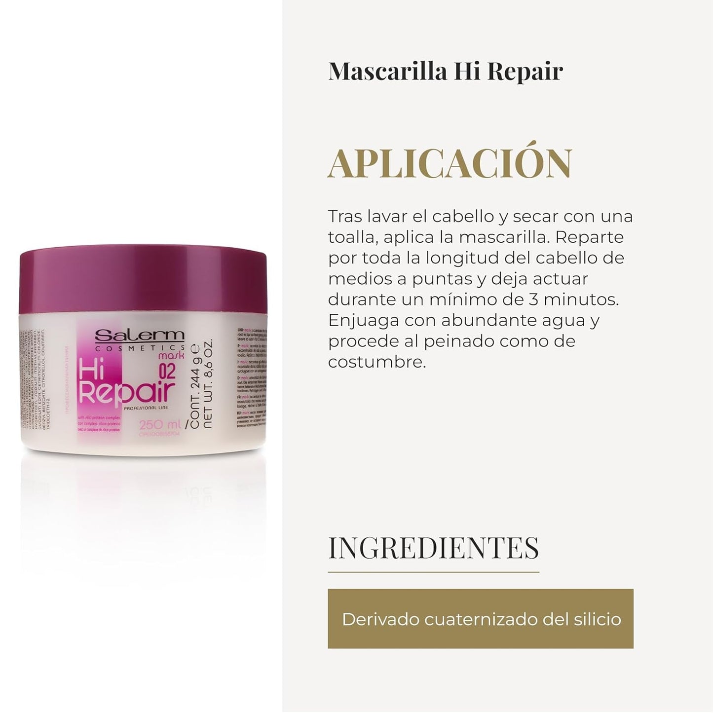 Hi Repair Mask 02 250 ml Naty Shop maska na vlasy